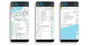 3Dtracking mobile fleet management app